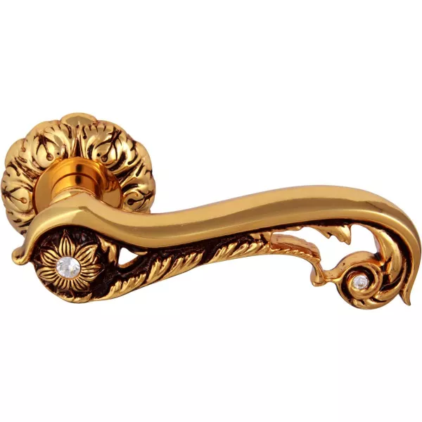 1115 Jade NEW 60 mm Золото 24К + коричневый + сваровский