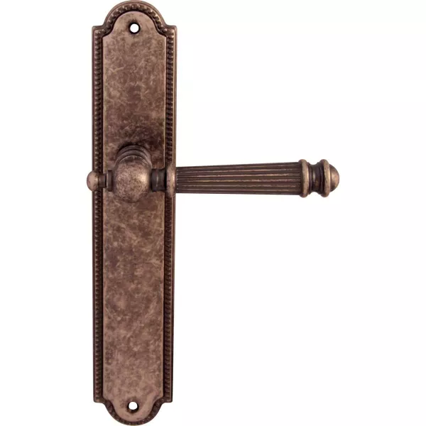 Дверные ручки на планке Melodia 102/458 Pass Veronica Античная бронза