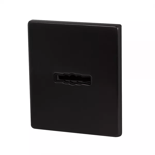 Декоративная накладка Armadillo на сувальдный замок PS Protector/USS BL Черный