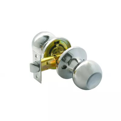 Ручка BUSSARE 67-05 CHROME шариковая, проходная (хром блестящий)