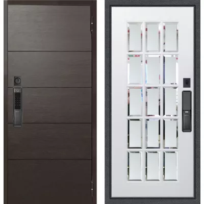 Смарт с Электронным замком KAADAS 110 АГАТ венге + зеркало