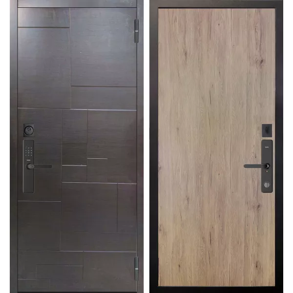 Умная стальная дверь Аргус Смарт с Электронным замком KAADAS 110 ФОРТ + ЛГ РУСТИК