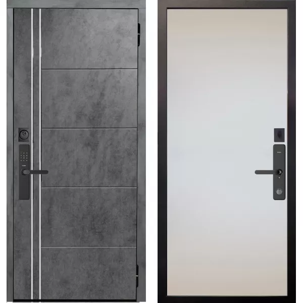 Умная входная дверь Аргус Смарт с Электронным замком KAADAS 110 ЛОФТ + под покраску