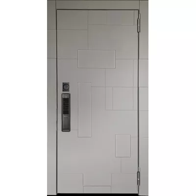 Смарт с Электронным замком панель Тори синий софт, внутри Гауда керамика