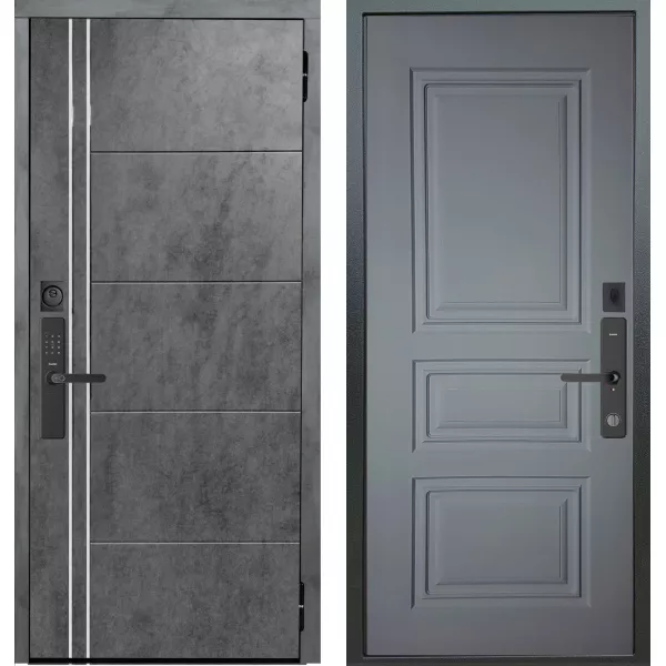 Умная стальная дверь Аргус Смарт с Электронным замком KAADAS 110 ЛОФТ + СКИФ