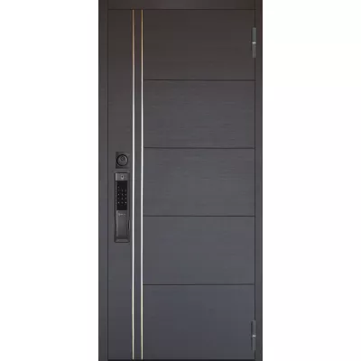 Смарт с Электронным замком Агат вельвет белый горизонт, панель под покраску