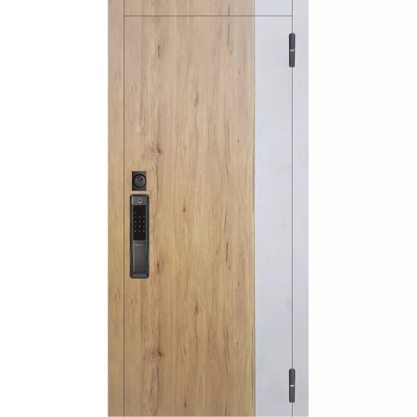 Умная входная дверь Аргус Смарт с Электронным замком панель Скиф горький шоколад, Скиф силк маус