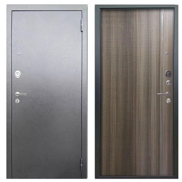 Шумоизоляционная Входная дверь Люкс 3К Серебро Антик | Гауда