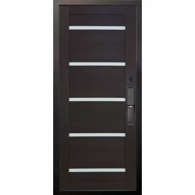 Смарт с Электронным замком панель Лофт темный бетон, внутри тревор силк маус