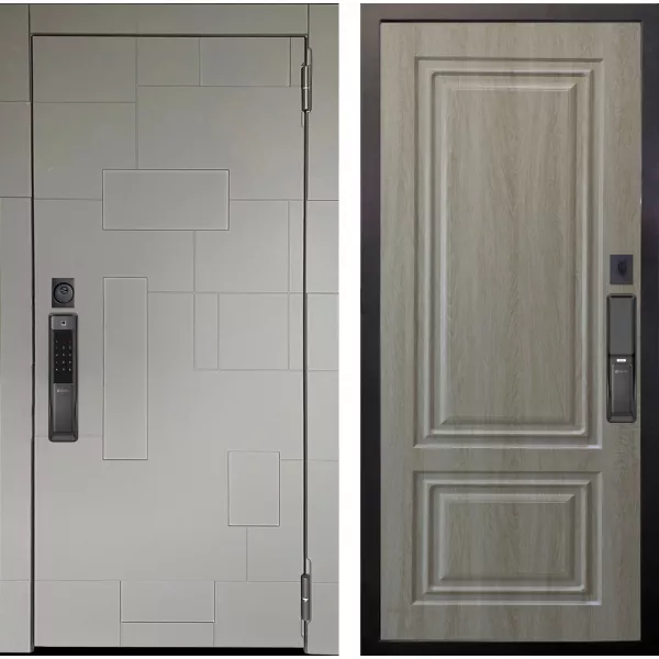 Умная входная дверь Аргус Смарт с Электронным замком панель КОРСО + ЭЛИОН