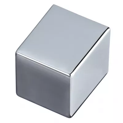 Вертушка квадратная под цилиндр Extreza KNOB-2 полированный хром F04