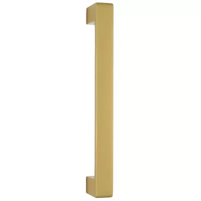 Дверная ручка СКОБА Extreza Hi-Tech "ENZO" (Энзо) 117 матовая латунь F02