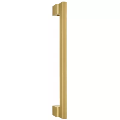 Дверная ручка скоба Extreza Hi-Tech ROKSI (Рокси) матовая латунь F02