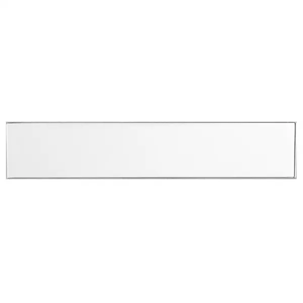 Декоративная вставка Tupai 142x21,5 белый глянец 2мм