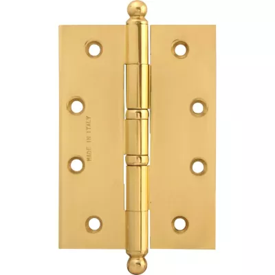 Петля 522 A 126x89х3,00 мм Полированная латунь