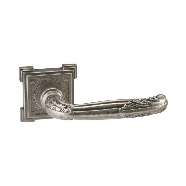 Дверная ручка ADDEN BAU FLAMINGO VQ204 AGED SILVER Состаренное серебро