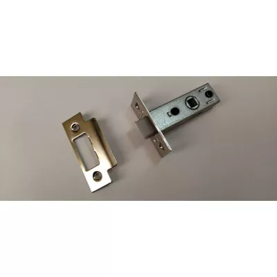 Защёлка межкомнатная с пластиковым язычком EDS-6-45 PLAST NICKEL, никель