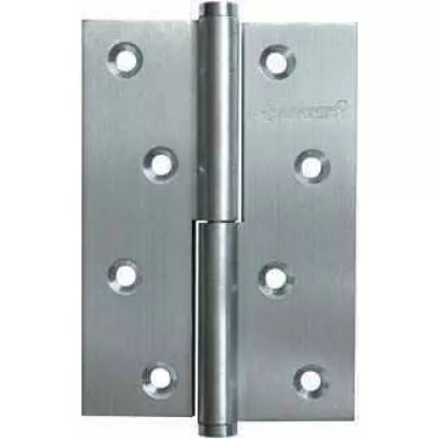 Разъёмная петля врезная латунная A010-D 100X70X3-132 (ПРАВАЯ, матовый хром)