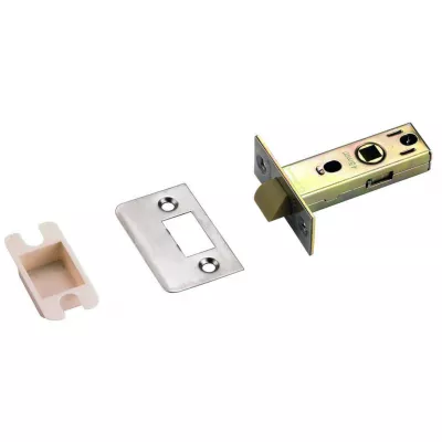 Защёлка межкомнатная LP 6-45 N, никель, пластиковый язычок