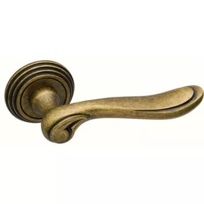 Дверная ручка ADDEN BAU ISOLA V209 AGED BRONZE Состаренная бронза