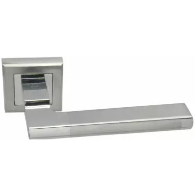 Дверная ручка ADDEN BAU LINE Q142 SATIN CHROME Хром/матовый хром