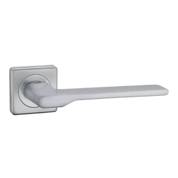 Дверная ручка на квадратной розетке ARCHIE S040 12799, Цвет Хром матовый