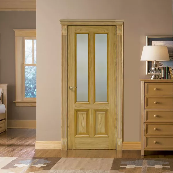 Дверь межкомнатная Меранти 774 со стеклом