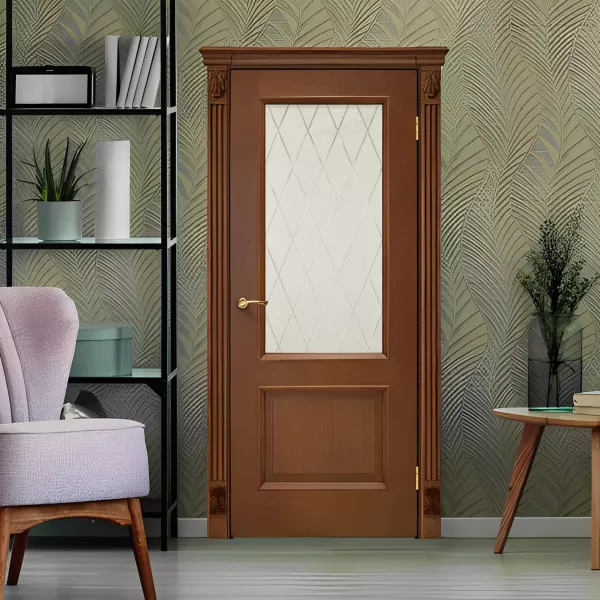 Дверь межкомнатная Меранти 746 со стеклом