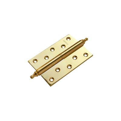 Петля Morelli латунная разъёмная с короной MB 120X80X3.5 PG L C