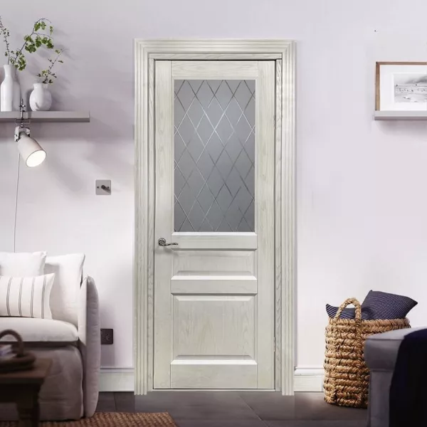 Дверь межкомнатная Ретро 93 со стеклом