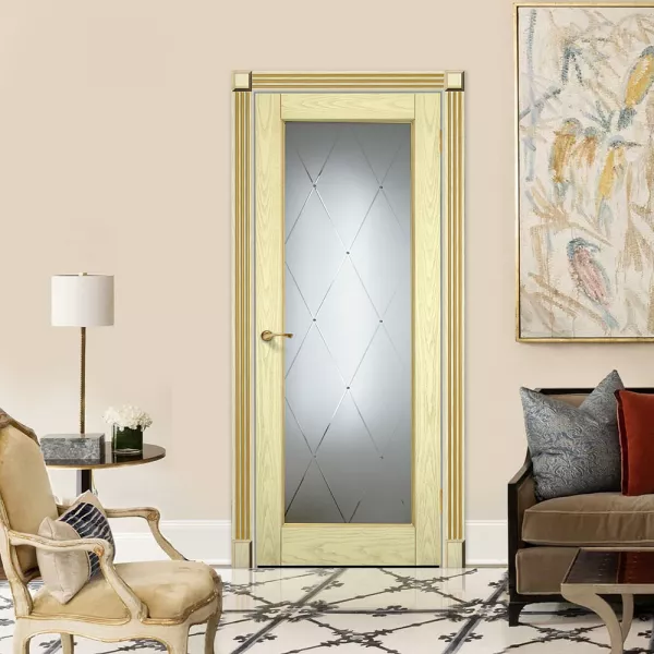 Дверь межкомнатная Ретро 91 со стеклом