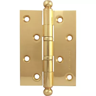 Петля 522 A 102x75x2,8 мм Полированная латунь