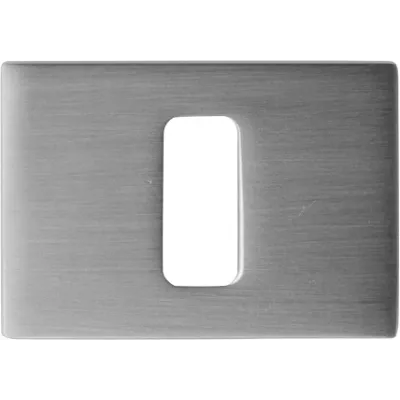 Накладка Cab квадратная Icon Матовый хром (Ric)