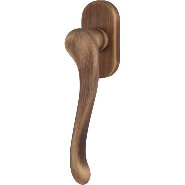 Оконная ручка 0129 Palma Матовая бронза