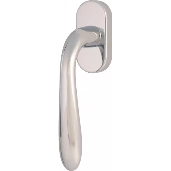 Оконная ручка 0115 Goccia Полированный хром