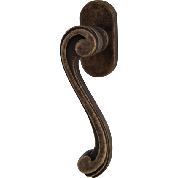 Оконная ручка 0225 Right Античная бронза