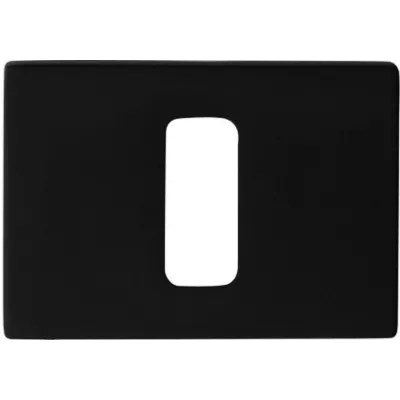 Накладка Cab квадратная Icon Черный матовый (Ric)