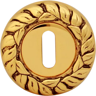 Накладка Cab Rose 60 mm Золото 24k + коричневый