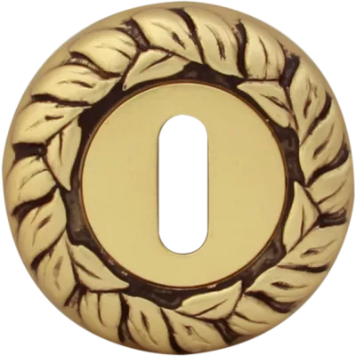 Накладка Cab Rose 60 mm Старинная латунь+коричневый