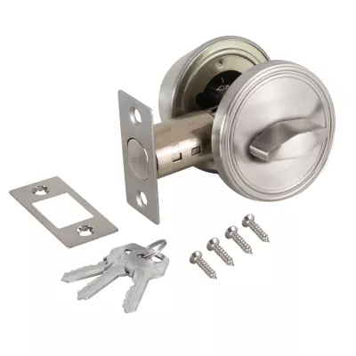 Замок врезной DK.002 BK SN мат.никель