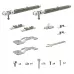 Комплект Armadillo (Армадилло) для раздвижных профильных дверей SLD.Comfort-PRO.SET2.PROF soft close/80