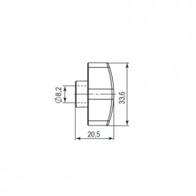 Вертушка под цилиндр CB-Z-BL черный