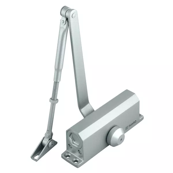 Доводчик Fuaro (Фуаро) дверной DC20-4 (DC-204) AL до 85 кг (алюминий)